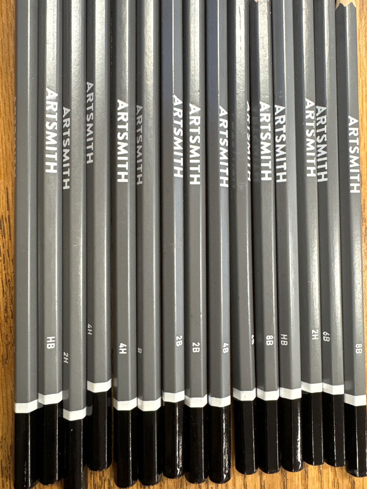 20 PCS Professional Sketch Pencil Set – 4H to 8B including 5 charcoal pencil