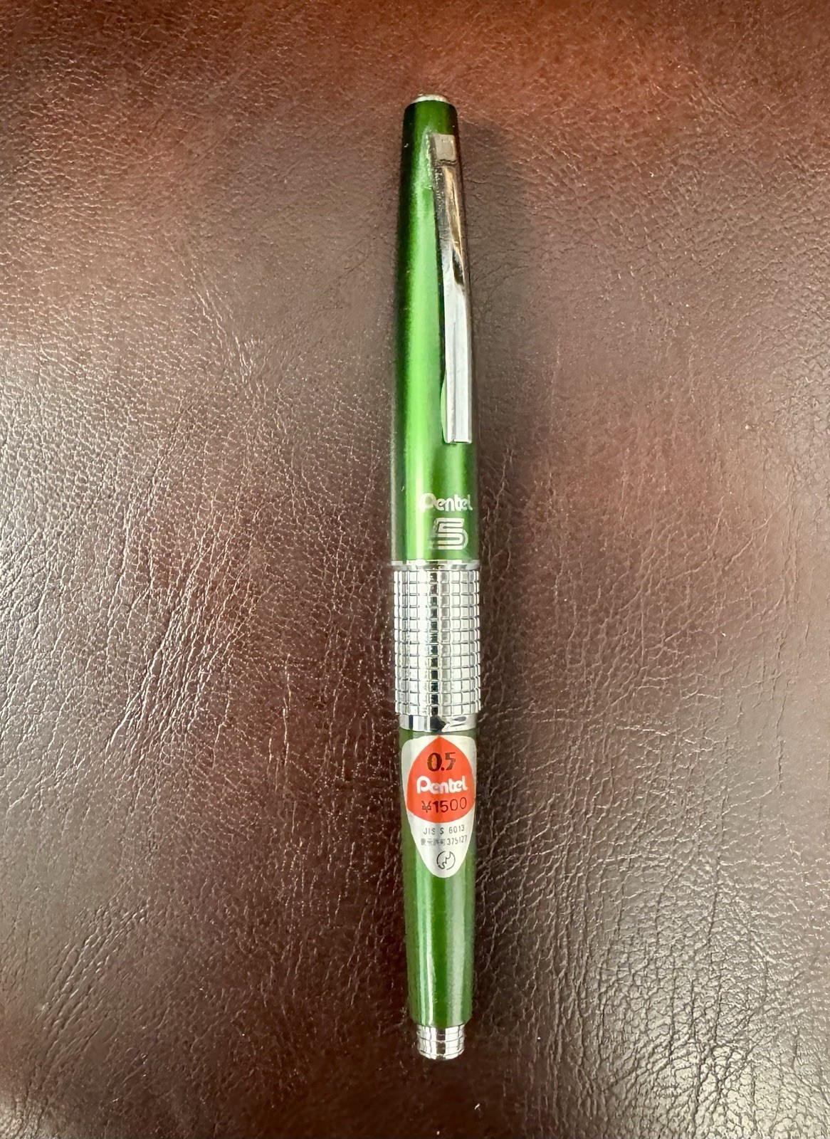 Vintage Pentel Kerry Green 0.5 Early Sticker Excellent Mechanical Pencil