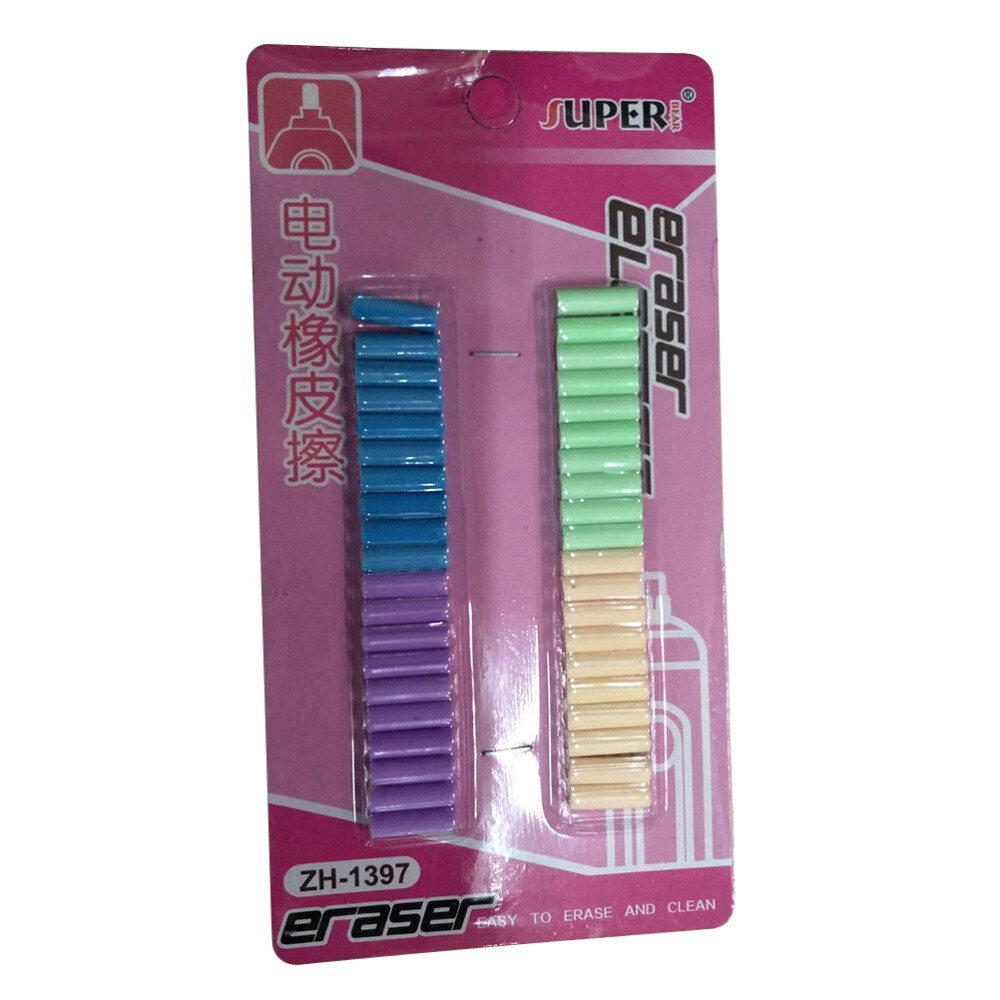 Replacement Eraser Pencil Electric Rubber Core Student Use Refill Replacements