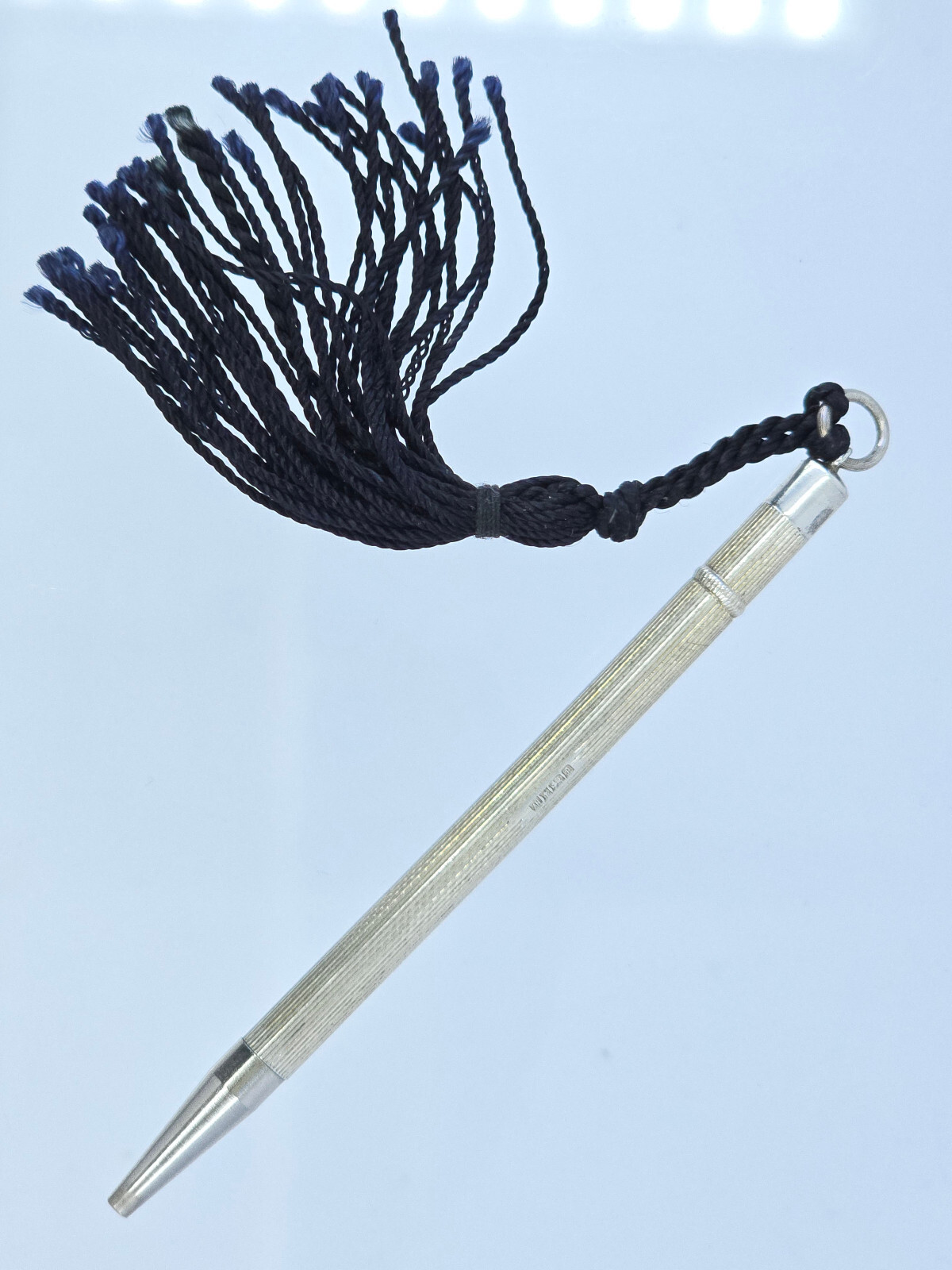 ART DECO STYLE ARI D NORMAN BIMINGHAM STERLING SILVER MINI MECHANICAL PENCIL