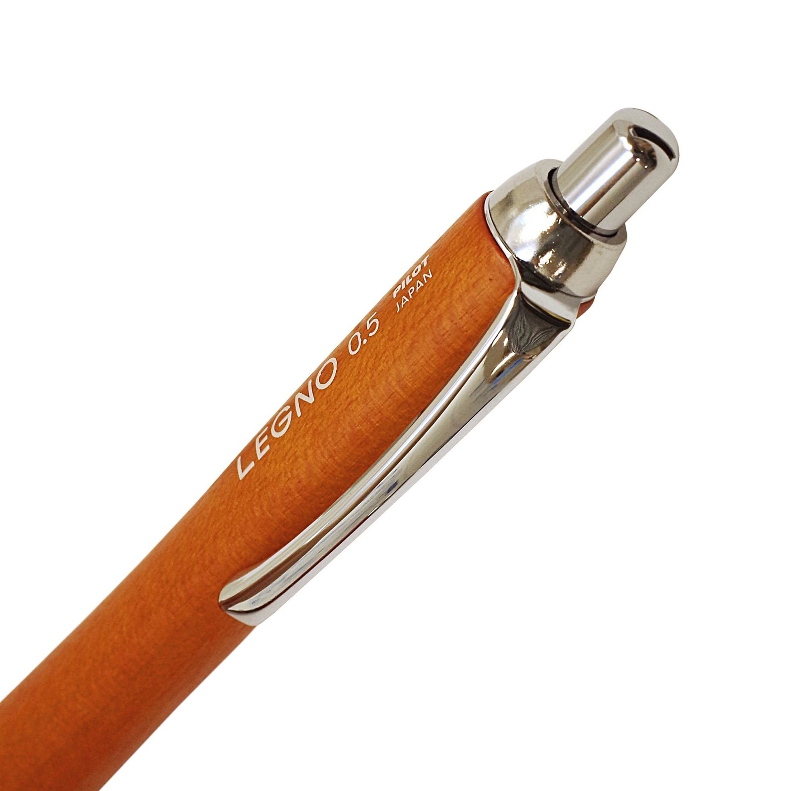 Pilot LEGNO Wooden Mechanical Pencil 0.5mm Dark Brown HLE-1SK-DBN Size: 141x12mm