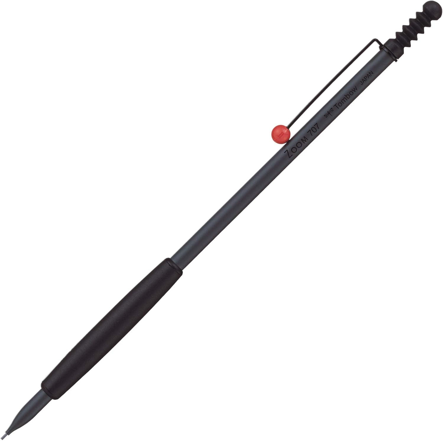 Tombow Pencil Mechanical Pencil, 0.5Mm, ZOOM (With Gift Case), 707 Gray/Black SH