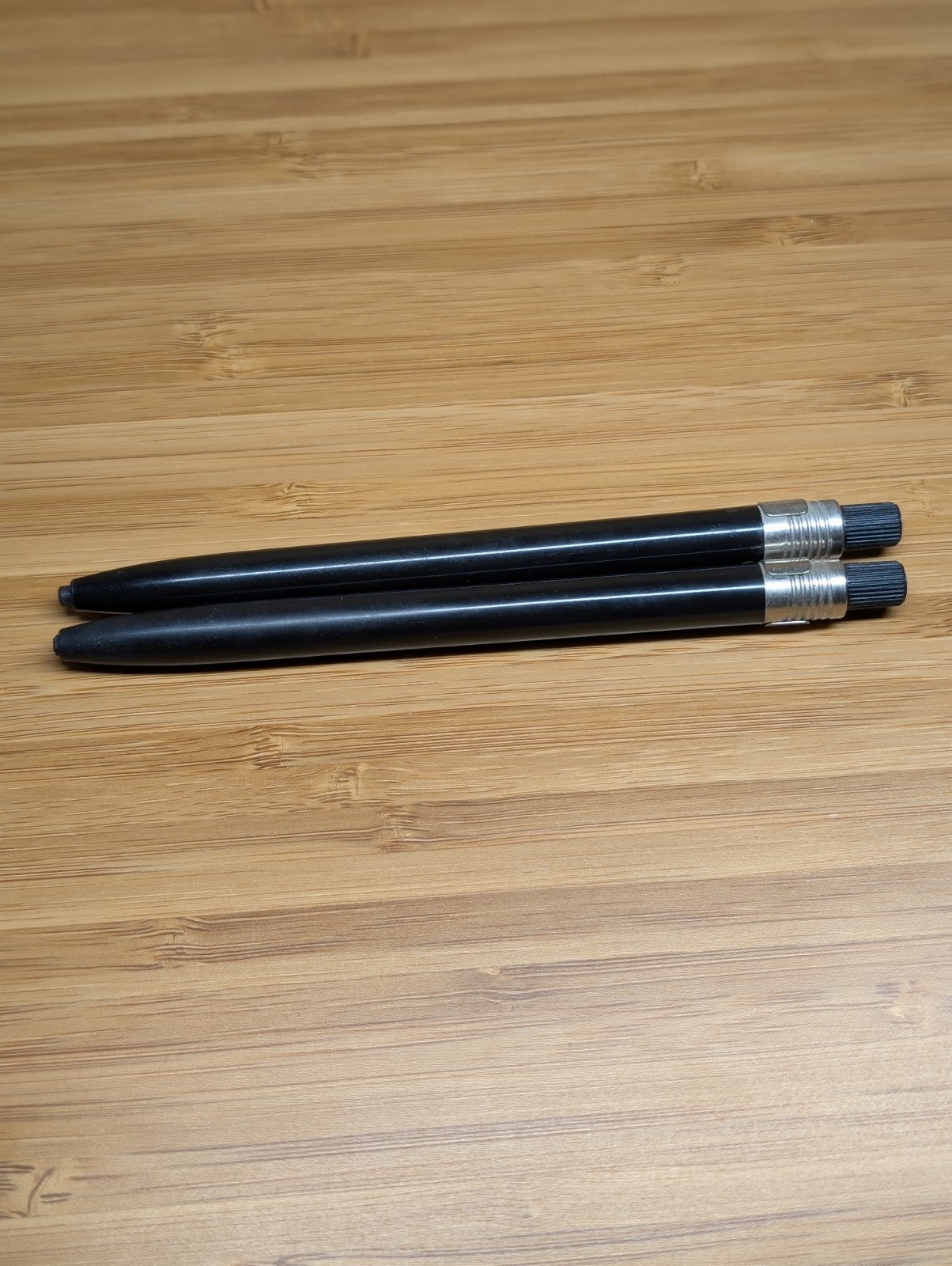 Vintage Skilcraft – US Government Black Marker/Grease Pencil Set Of 2 Lot Twist