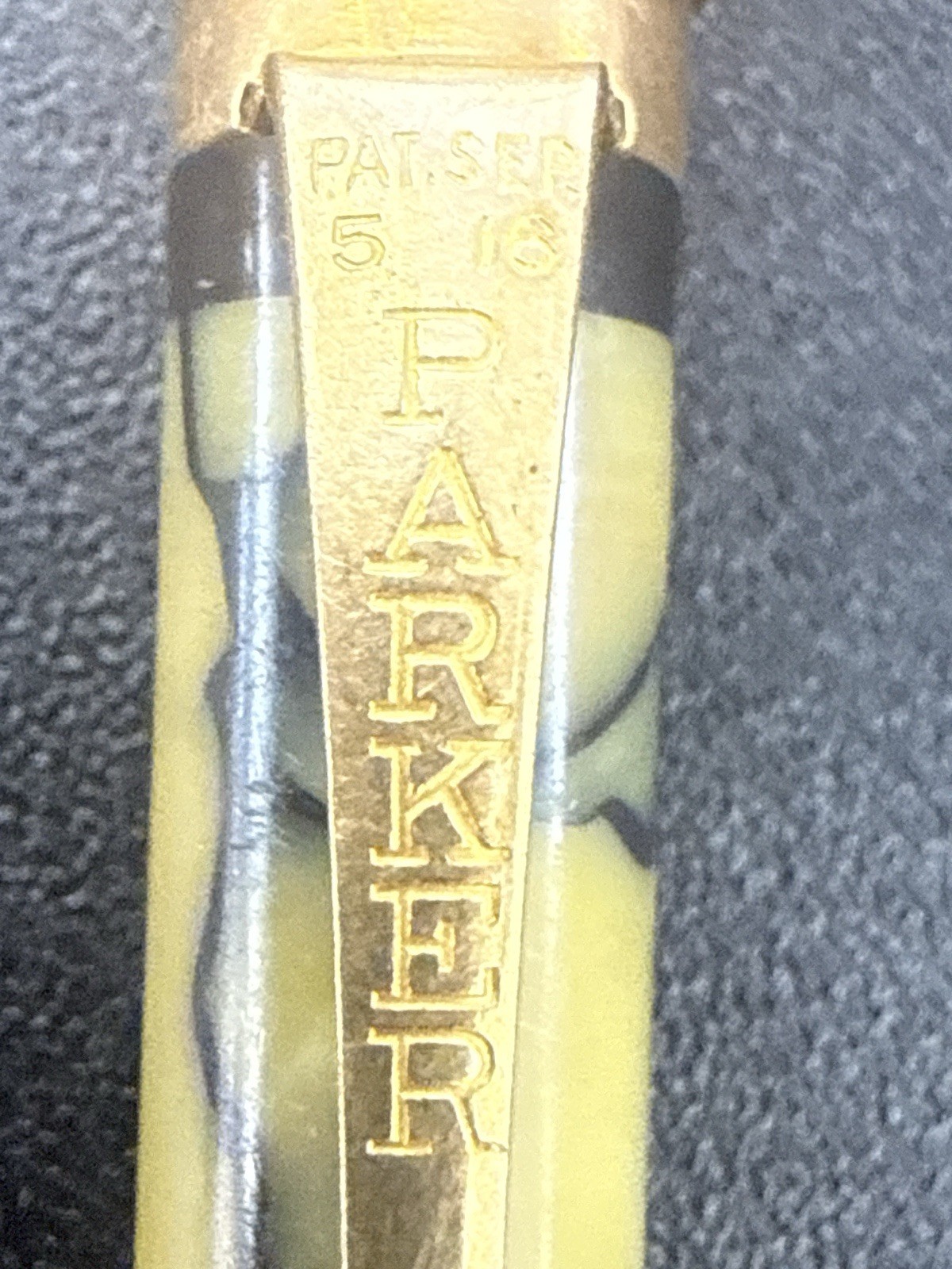 Vintage PARKER DUOFOLD Mechanical Pencil Made in USA Marbled 1920s