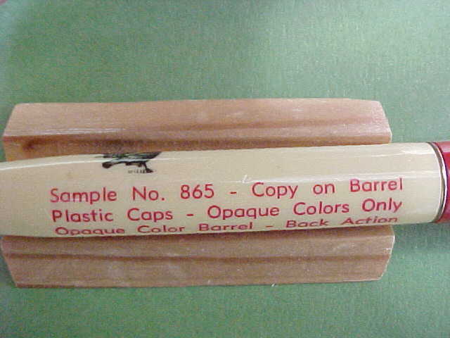 Rare 1950’s RITEPOINT Mechanical Pencil ESSANAY HATCHERY / Salesmen’s Sample