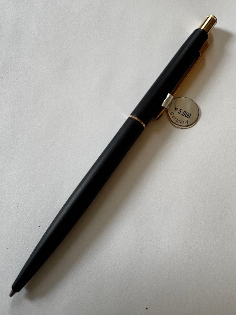 Montblanc Mechanical Pencil 0.5mm Matte Black Gold Technical Vintage Rare Japan