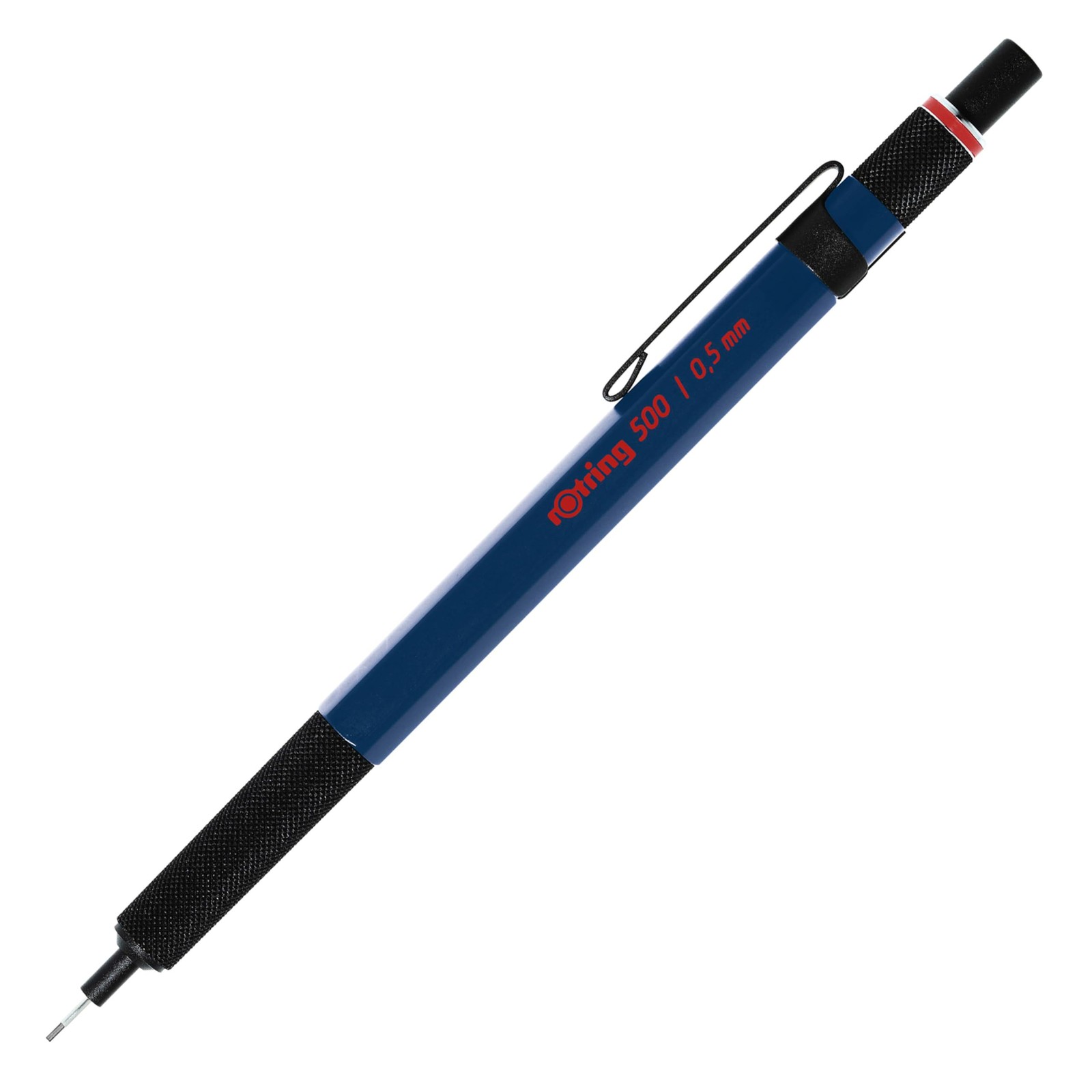 Rotring 500 Mechanical Pencil, Blue Barrel, 0.5mm 1 Count (Pack of 1),