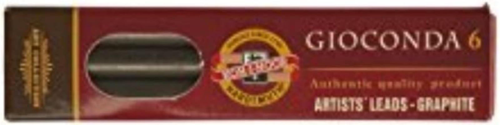 4B Black Graphite Leads for Artistic Excellence – Box of 6, 5.6mm x 80mm
