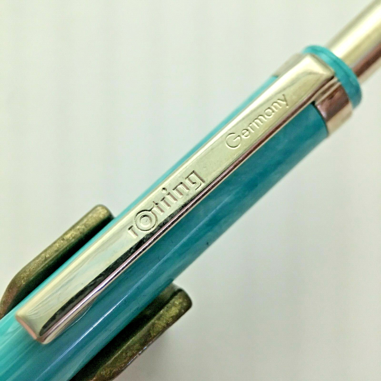 299 Rotring Mechanical Pencil Tikky Special Marble Blue 0.7 NOS Made in Germany