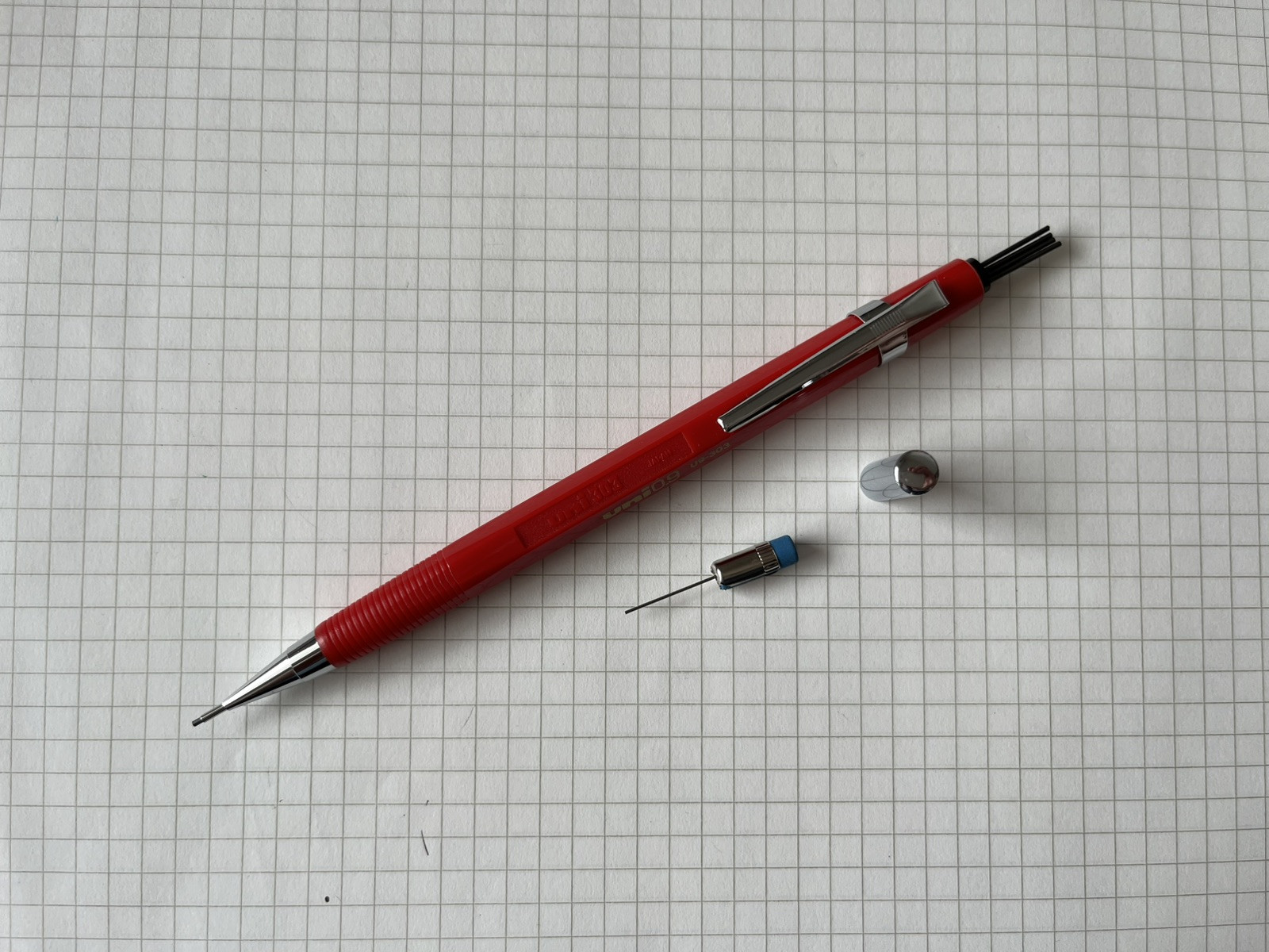 Vintage Mechanical Pencil MITSUBISHI UNI U9-303 ::: 0.9 mm ::: Japan ::: NOS
