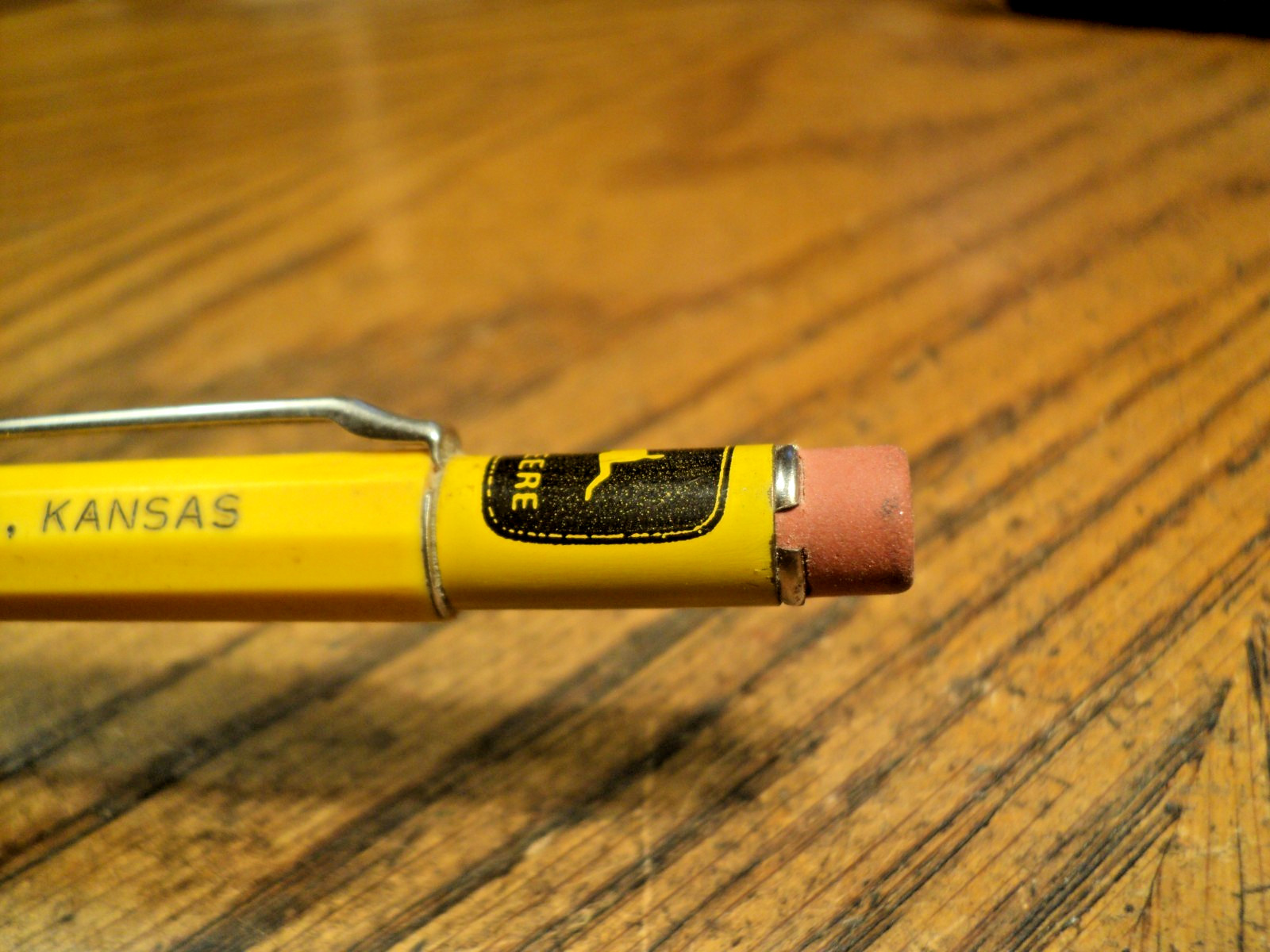 Vintage Autopoint Mechanical Pencil Century Equip John Deere 5-1/2″ Long USA