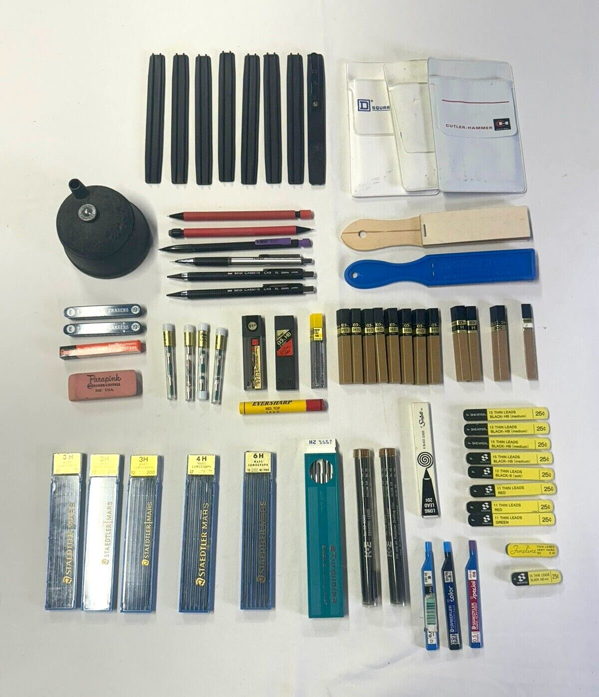 Vintage Drafting Collection Staedtler K&E 1099 Sharpener Mechanical Pencils Lead