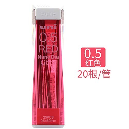 NanoDia Color Mechanical Pencil Leads 0.5mm 7 Color Set, 7 Pack/total 140 Leads