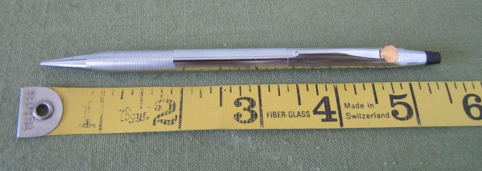 Vintage Cross Century Mechanical Pencil -Shell Oil Logo- Twist Mechanism- USA