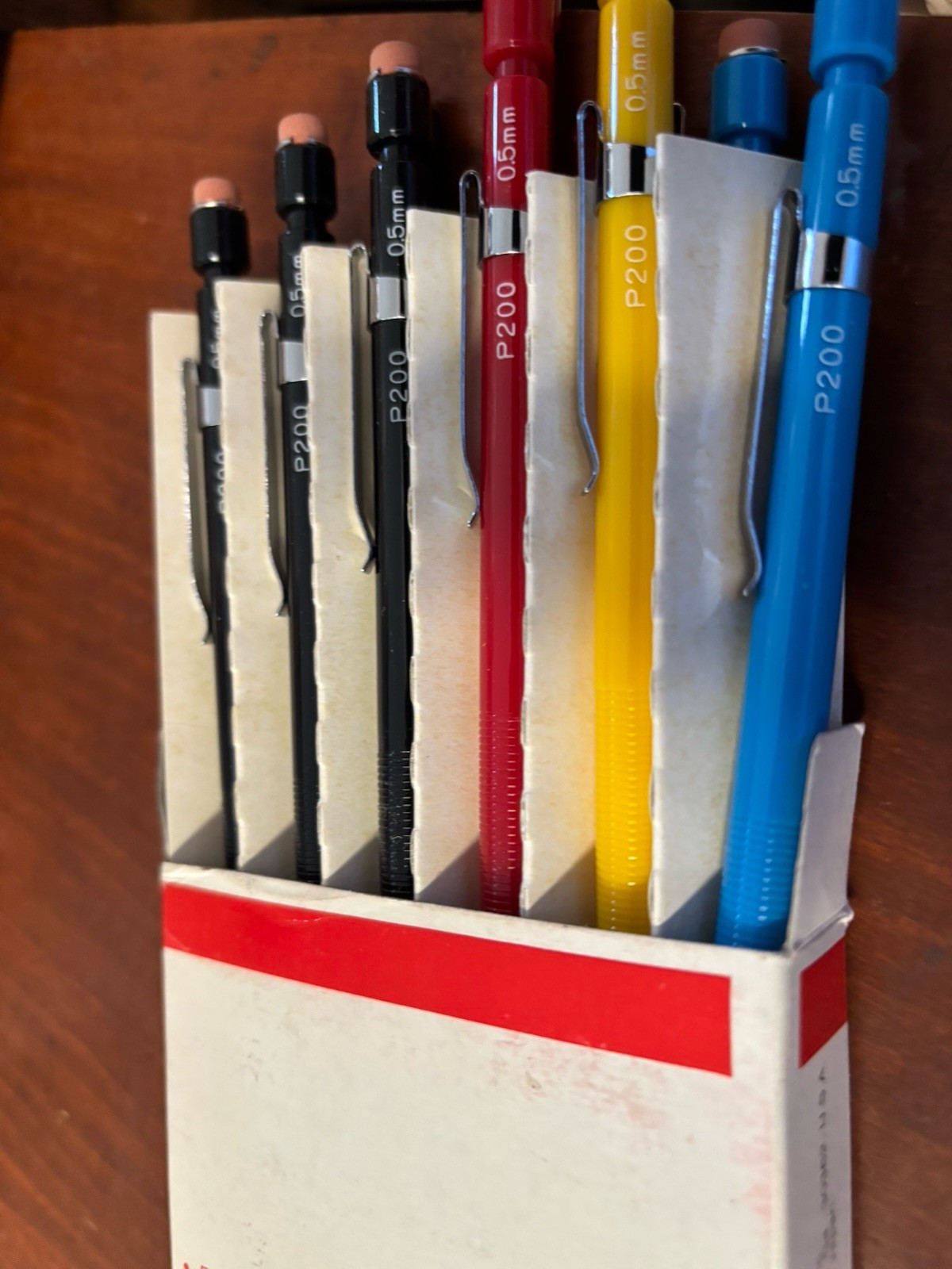Lot Of 12 SCRIPTO Ultra Thin Lead Pencil In Original Box