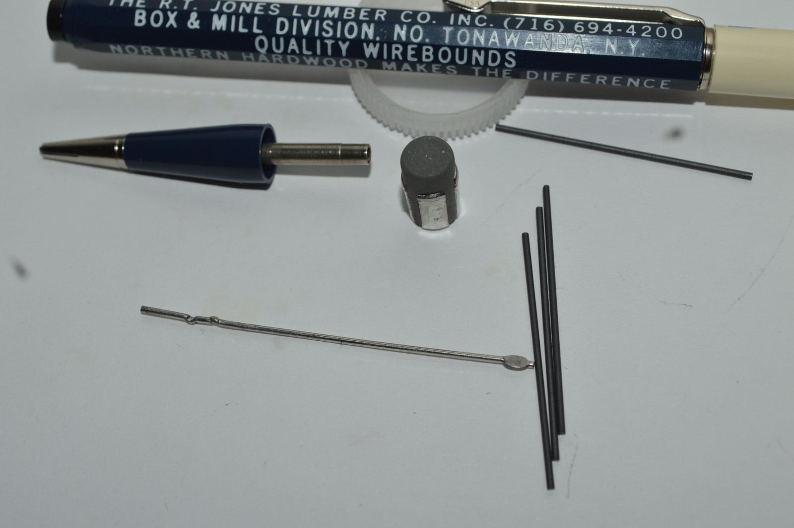 AUTOPOINT Janesville Mechanical Pencil RT Jones Lumber Promo 0.9mm Mint In Box