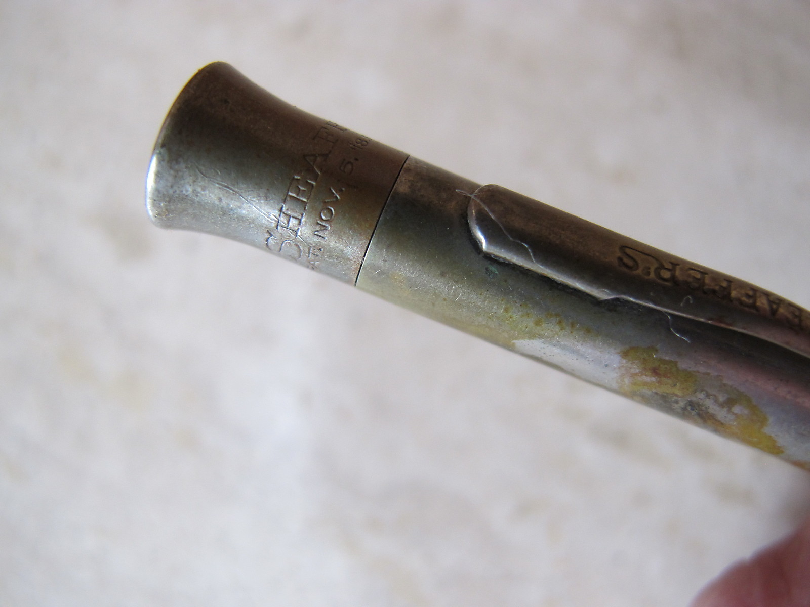 Sheaffer’s Mechanical Pencil Salesman Sample Display Cut Away To See Internal