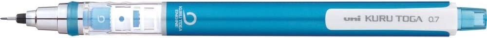 5 Sets Mitsubishi Pencil Kurutoga Standard Mechanical Pencil 0.7 Blue M74501P.33