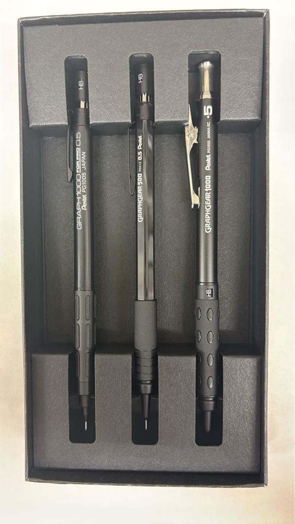 Pentel Drafting Mechanical Pencil 60th Anniversary Limited 3-Piece Set Exclusive