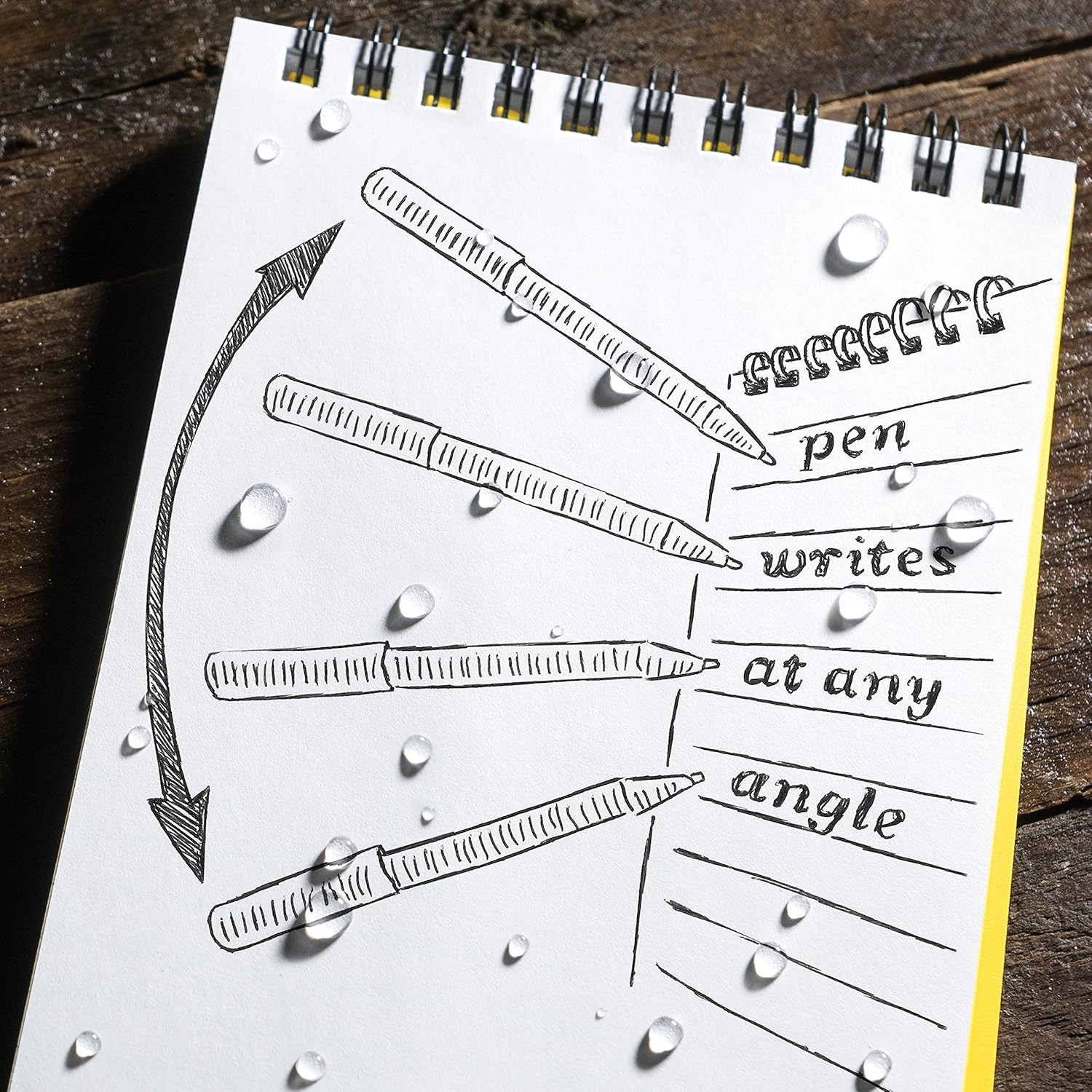 Durable Weatherproof Mini Slide-Click Mechanical Pencil, 3