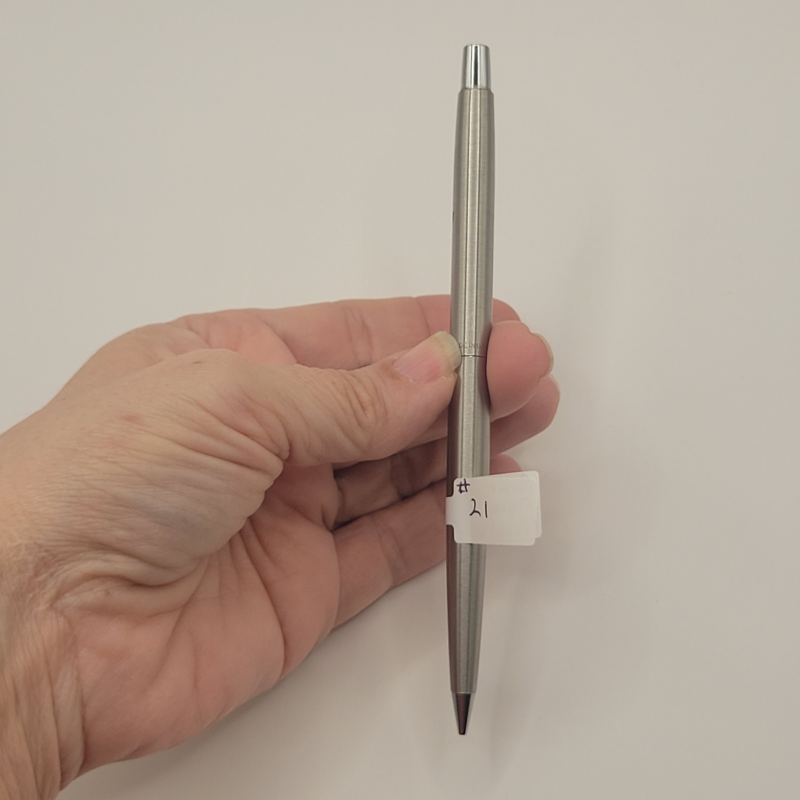Vtg Parker Stainless Steel Classic Flighter Twist Mechanical Pencil QC 1980s USA