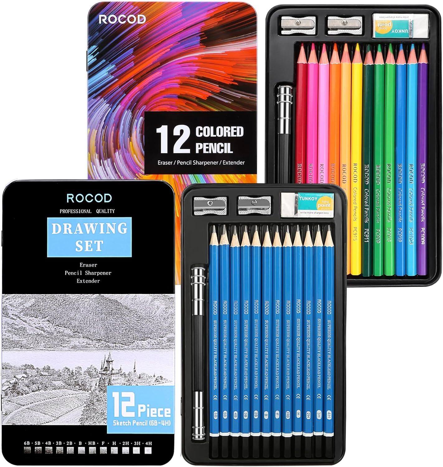 Profession Sketch Pencils & Colored Sketch+Colored, Sketch+Colored