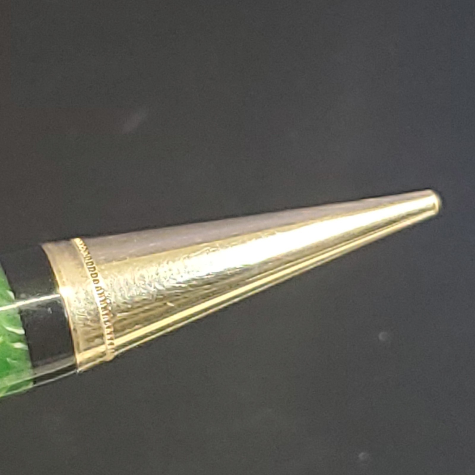 VTG 1920s Parker Duofold Jade Green Apple Mechanical Pencil Clip Model USA VGC