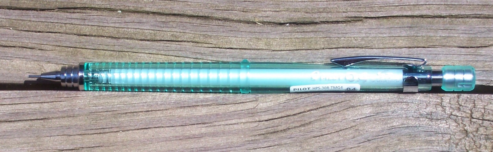 Pilot S3 Mechanical Pencil 0.4mm Transparent Mint Green [HPS-30R-TMG4]