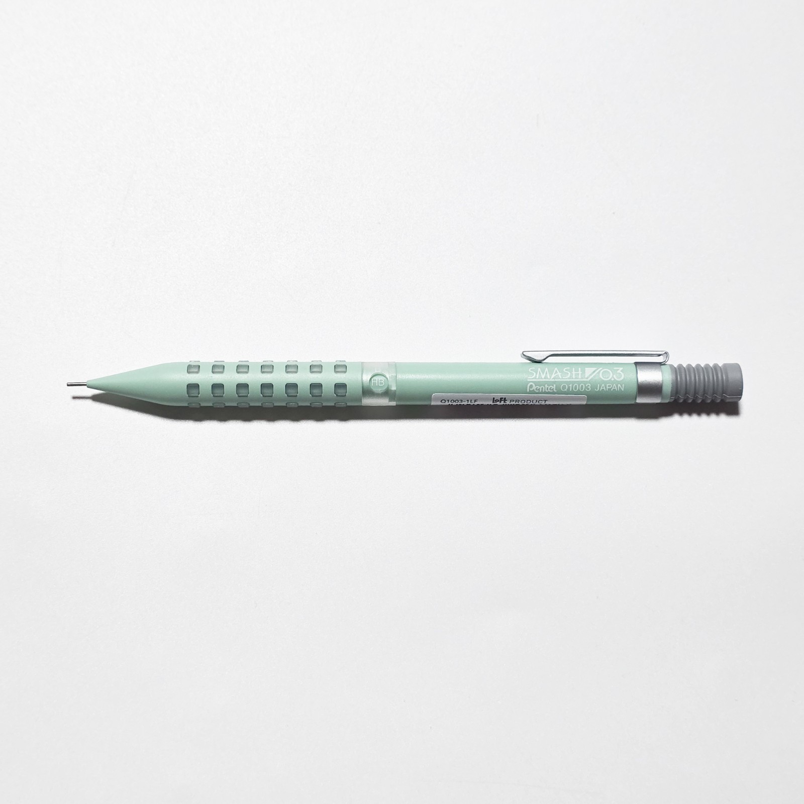 Pentel Smash Mechanical Pencil 0.3mm Mint Green Loft Limited Edition Q1003-1LF