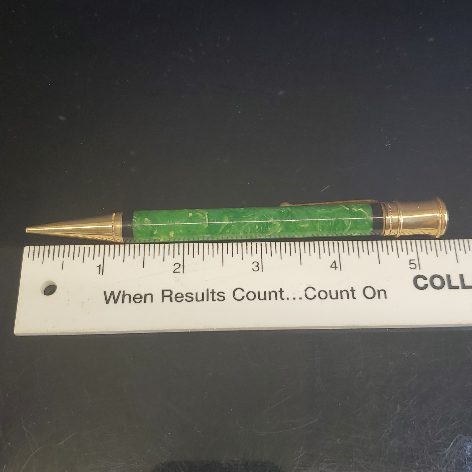 VTG 1920s Parker Duofold Jade Green Apple Mechanical Pencil Clip Model USA VGC