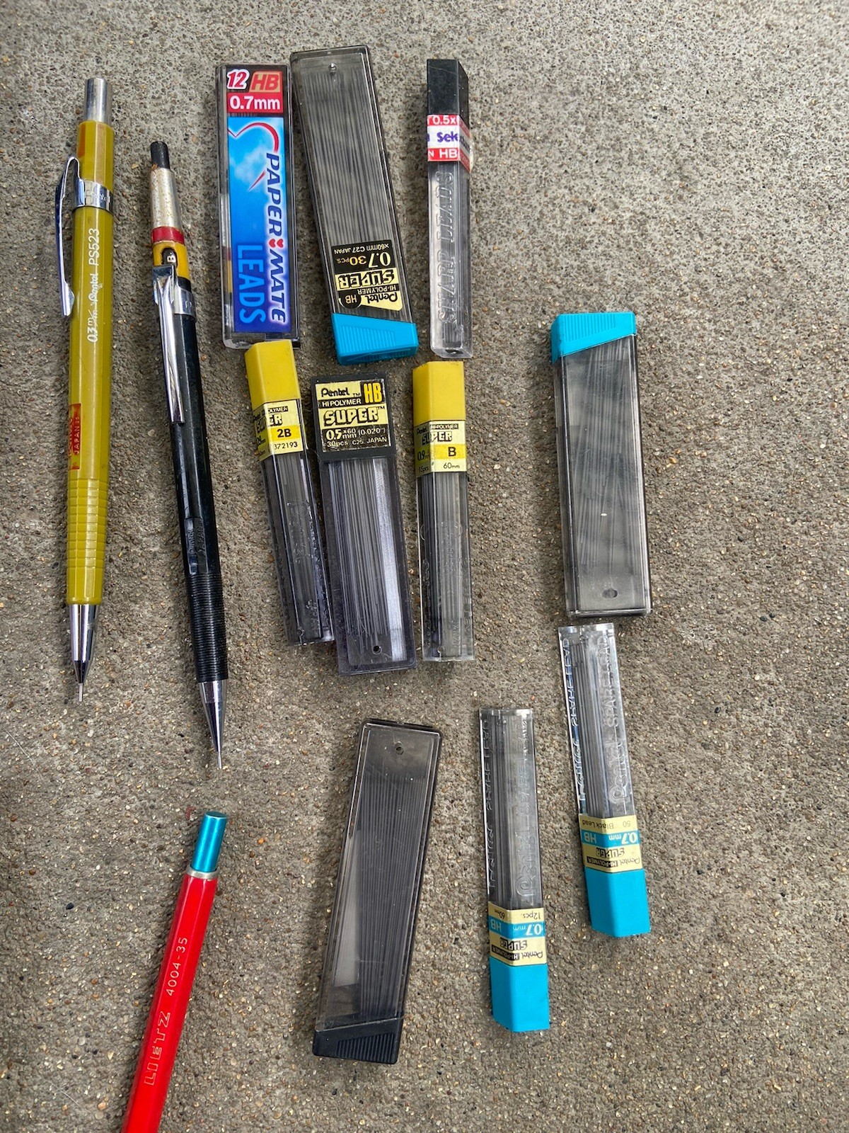 Lot of Mechanical Pencils – Pilot – Pentel – Etc – Untested