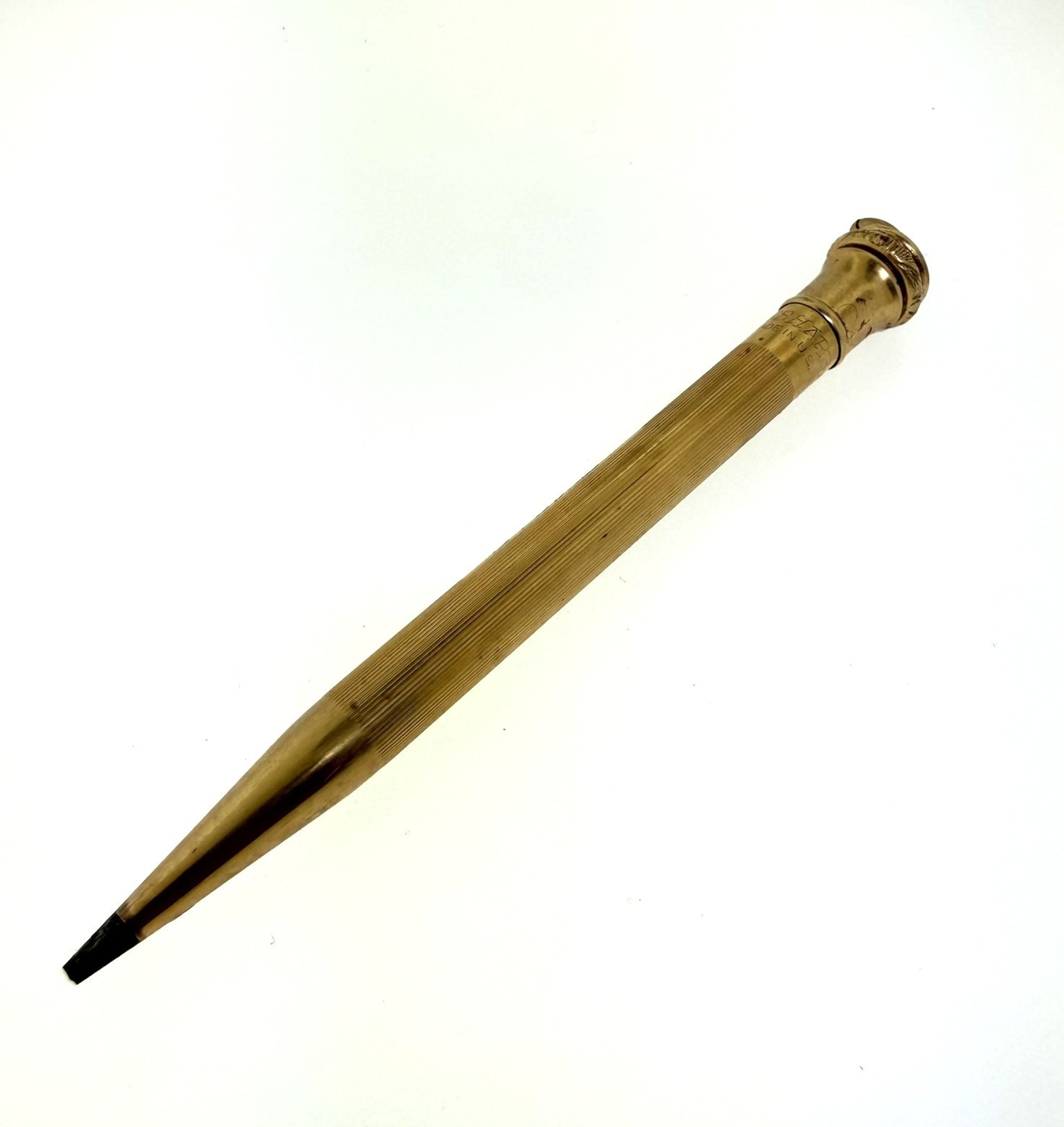 Wahl Eversharp Gold Filled Mechanical Pencil 4″ Monogram FRD Vintage