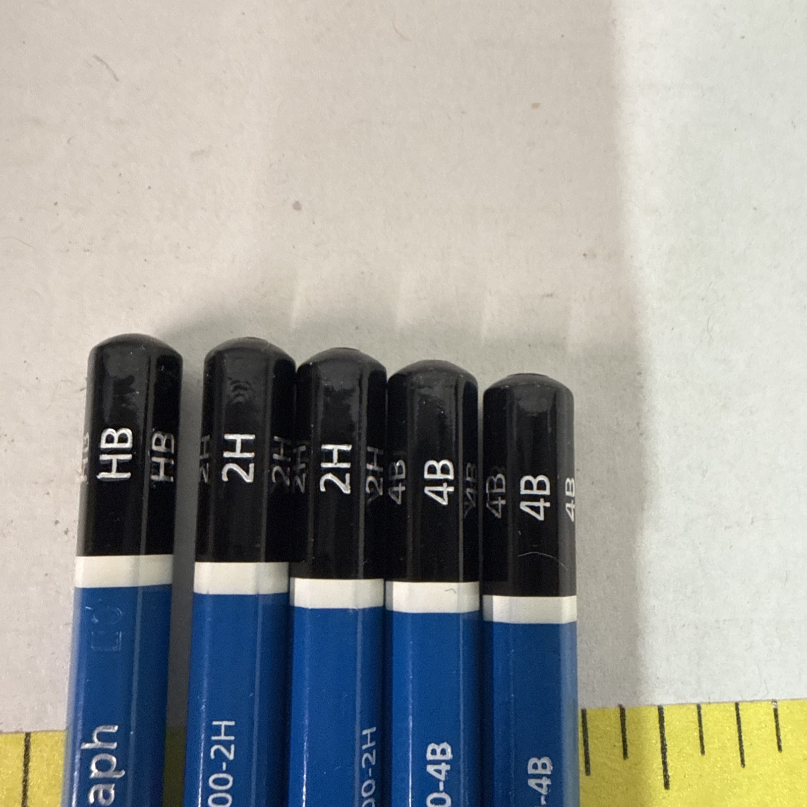 ESTATE find Vintage Staedtler Mars Lumograph 2B Germany Blue He/2 H bin4 bg