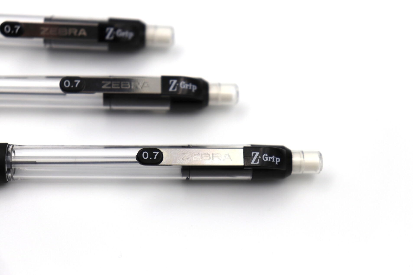 24 Count Black Mechanical Pencils Soft Grip Refillable Lead and Eraser
