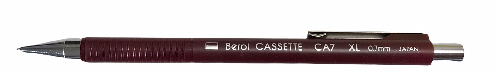 Vintage Berol Maroon Cassette CA7 XL 0.7mm Drafting Mechanical Pencil Japan
