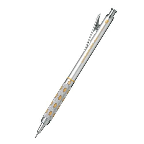 Pentel Graph Gear 1000 Mechanical Drafting Pencil 0.9mm PG1019 Silver Japan NEW