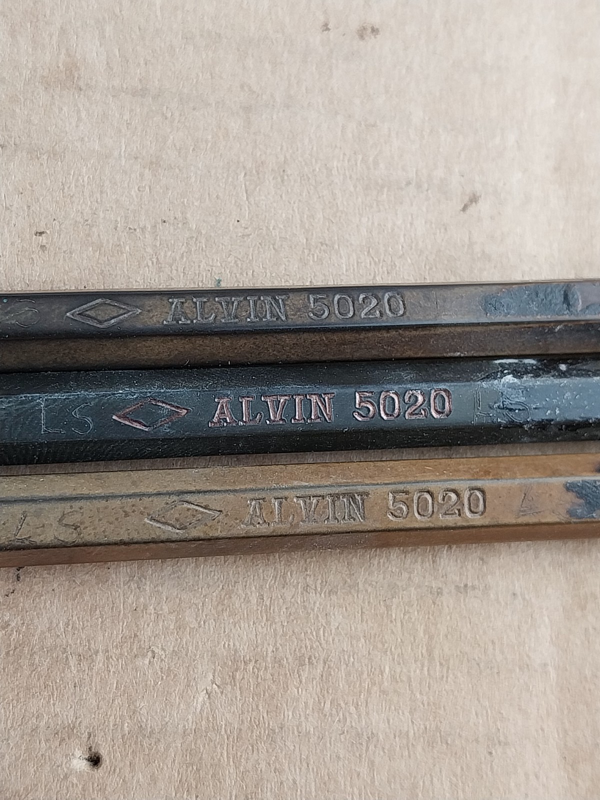 3 Rare Vintage Alvin 5020 Mechanical Drafting Tool Leadholder Pencils