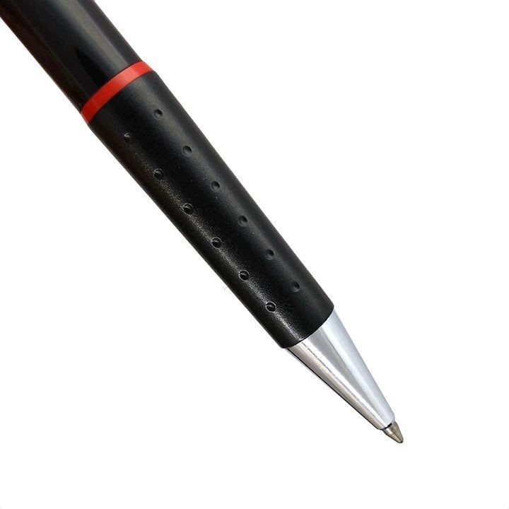 Rotring clipper knock type ballpoint pen black writing utensil stationery brand