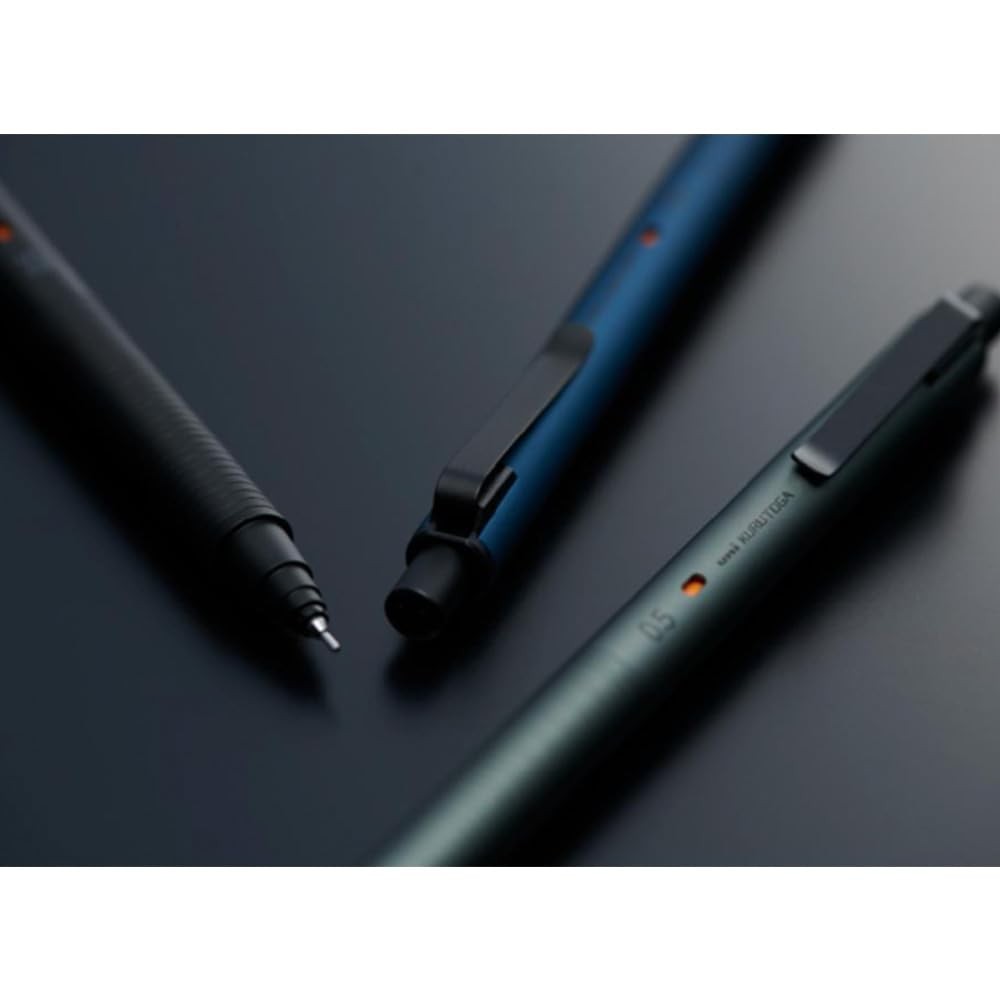 Uni Kuru Toga Metal Mechanical Pencil 0.5mm Fine Point Silent Blue M5KH1P.10