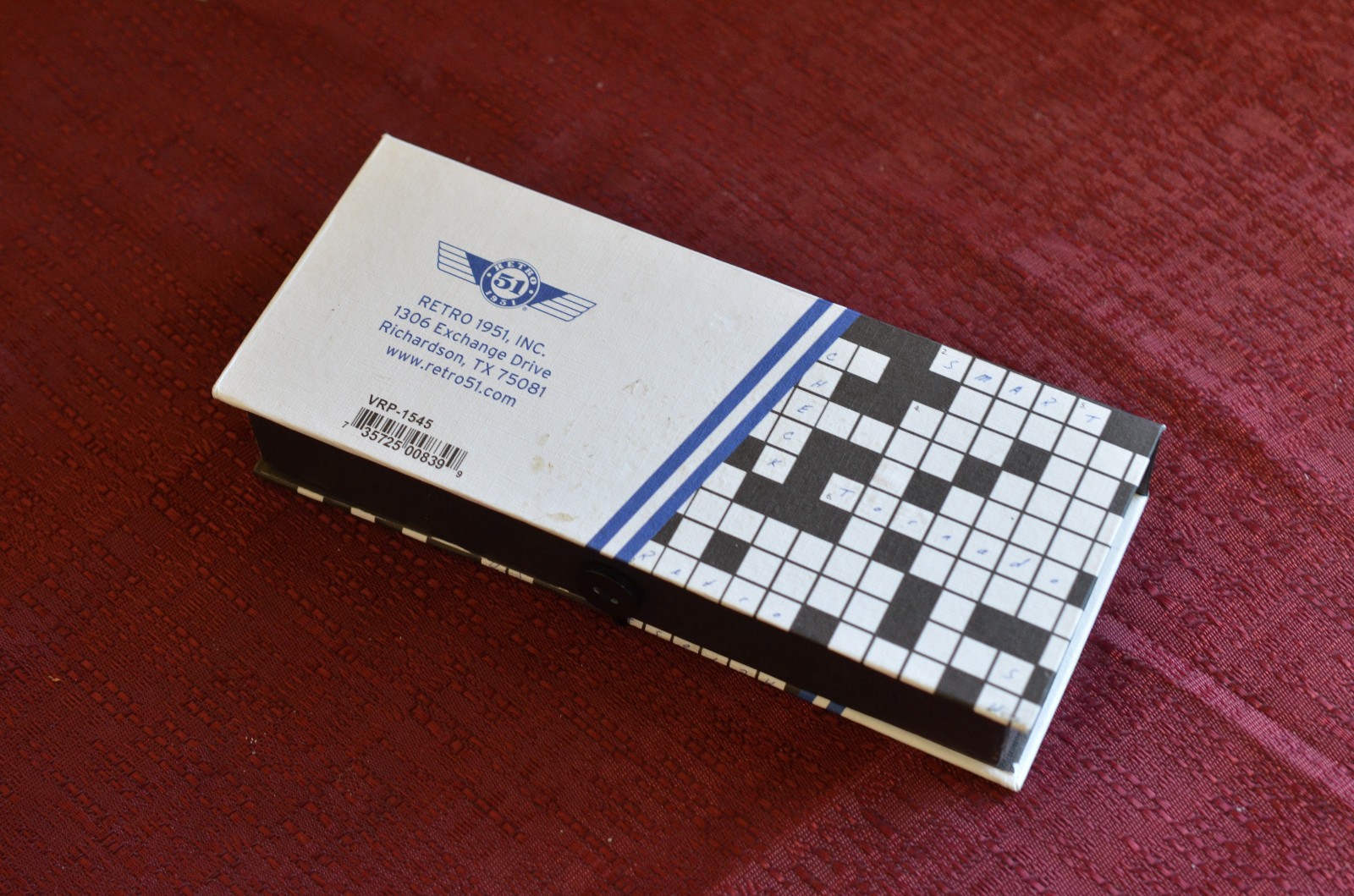 Retro 51 1951 Tornado Crossword Puzzle Pencil new in box