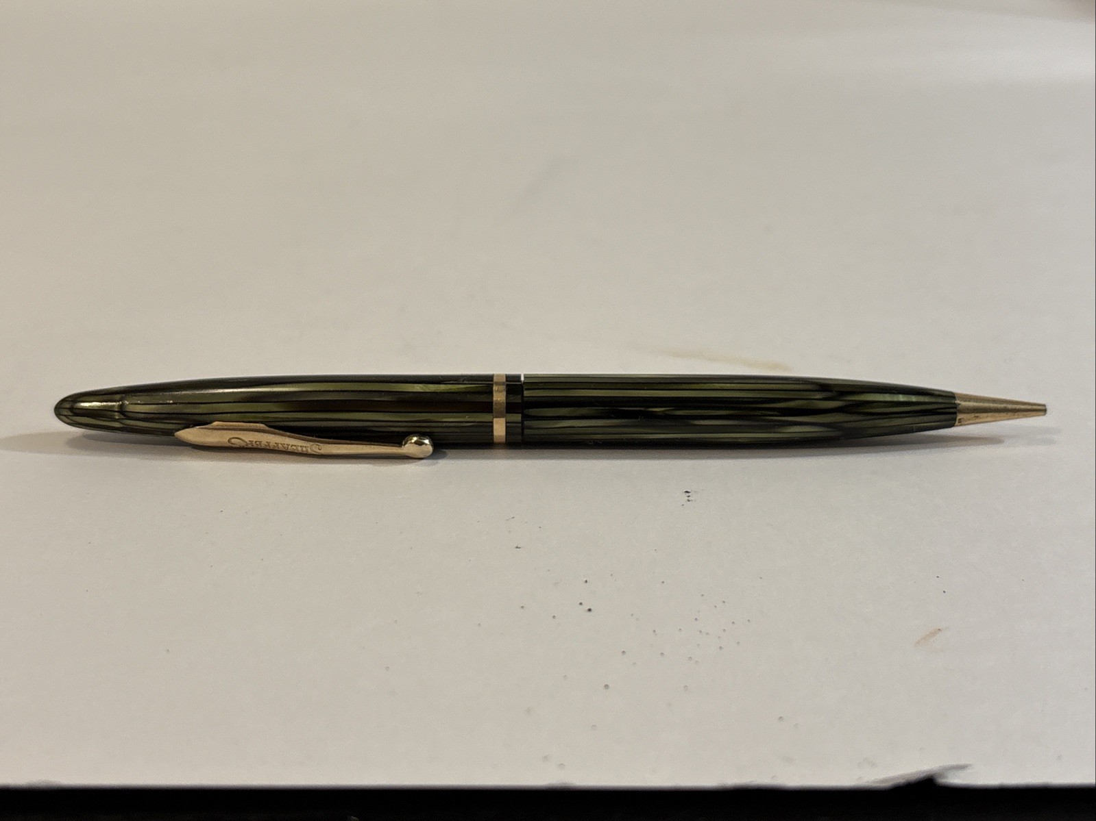 Vintage Sheaffer’s Mechanical Pencil Green Gold