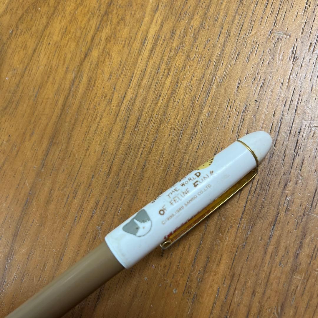 Showa Retro Sanrio Noranekoland Mechanical Pencil Shabo Ballpoint Pen