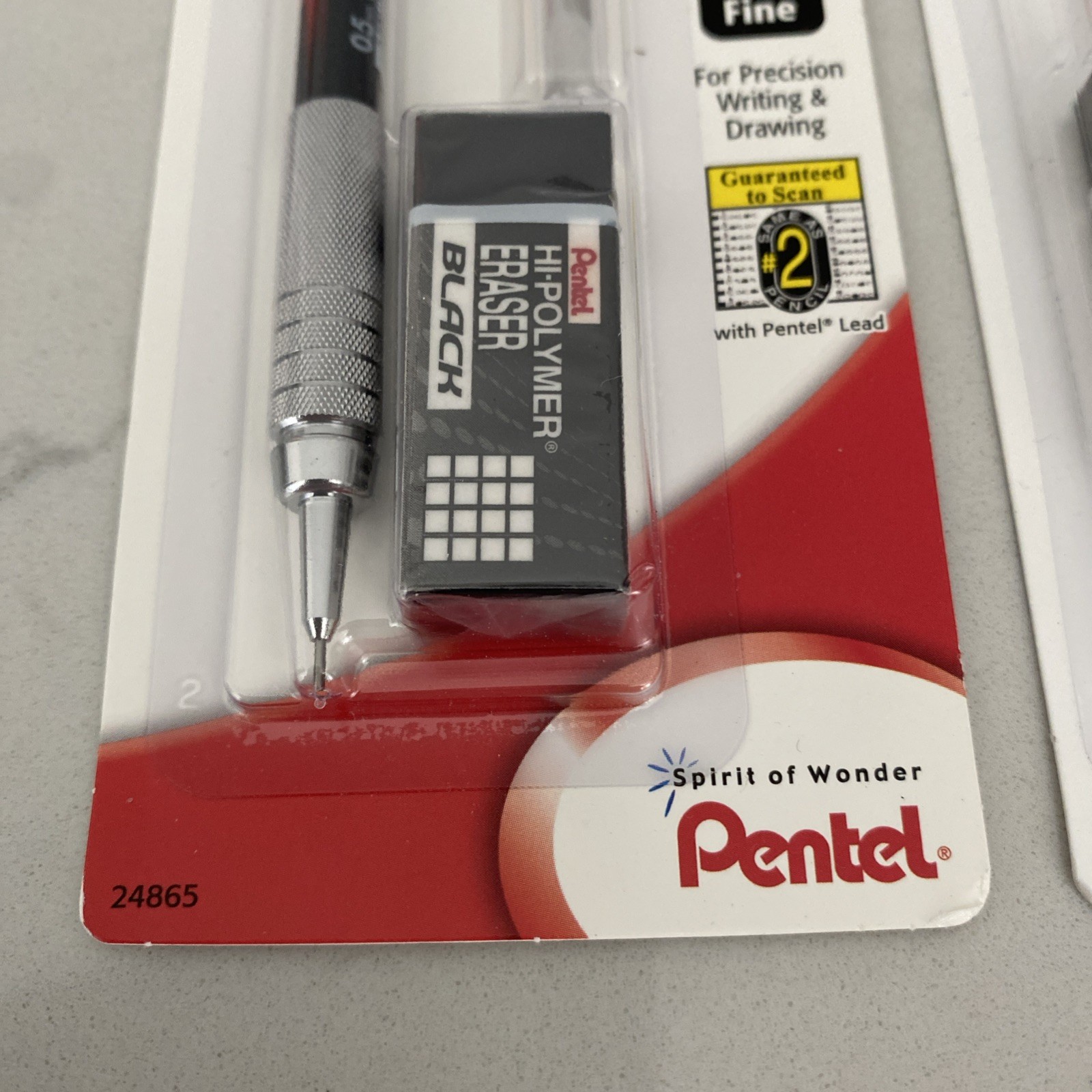 2 X Pentel Graphgear 500 PG525 & 1000 PG1015 0.5mm Mechanical Pencil NIB