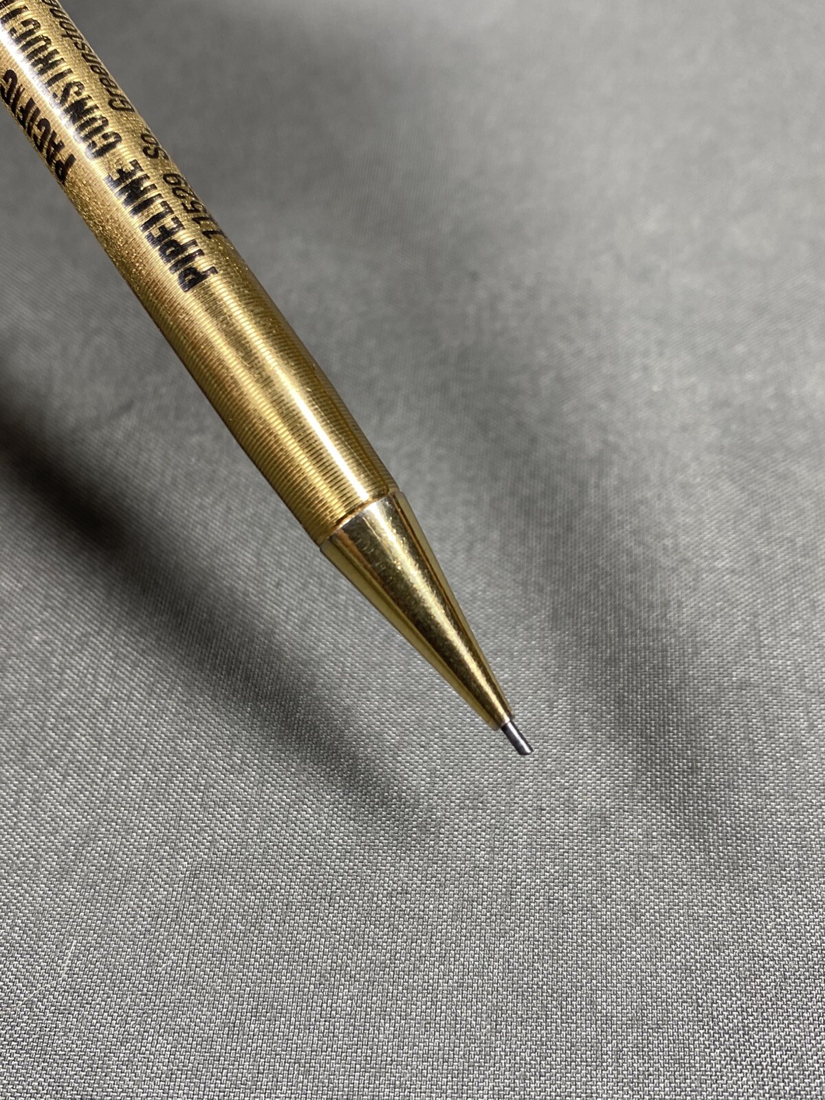 Ritepoint Advert. Pencil – Pacific Pipeline Construction Co Santa Fe Springs CA