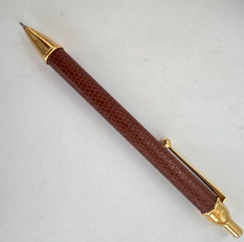 Discontinued MITSUBISHI EXCEED mechanical pencil Leather ship From JAPAN◎