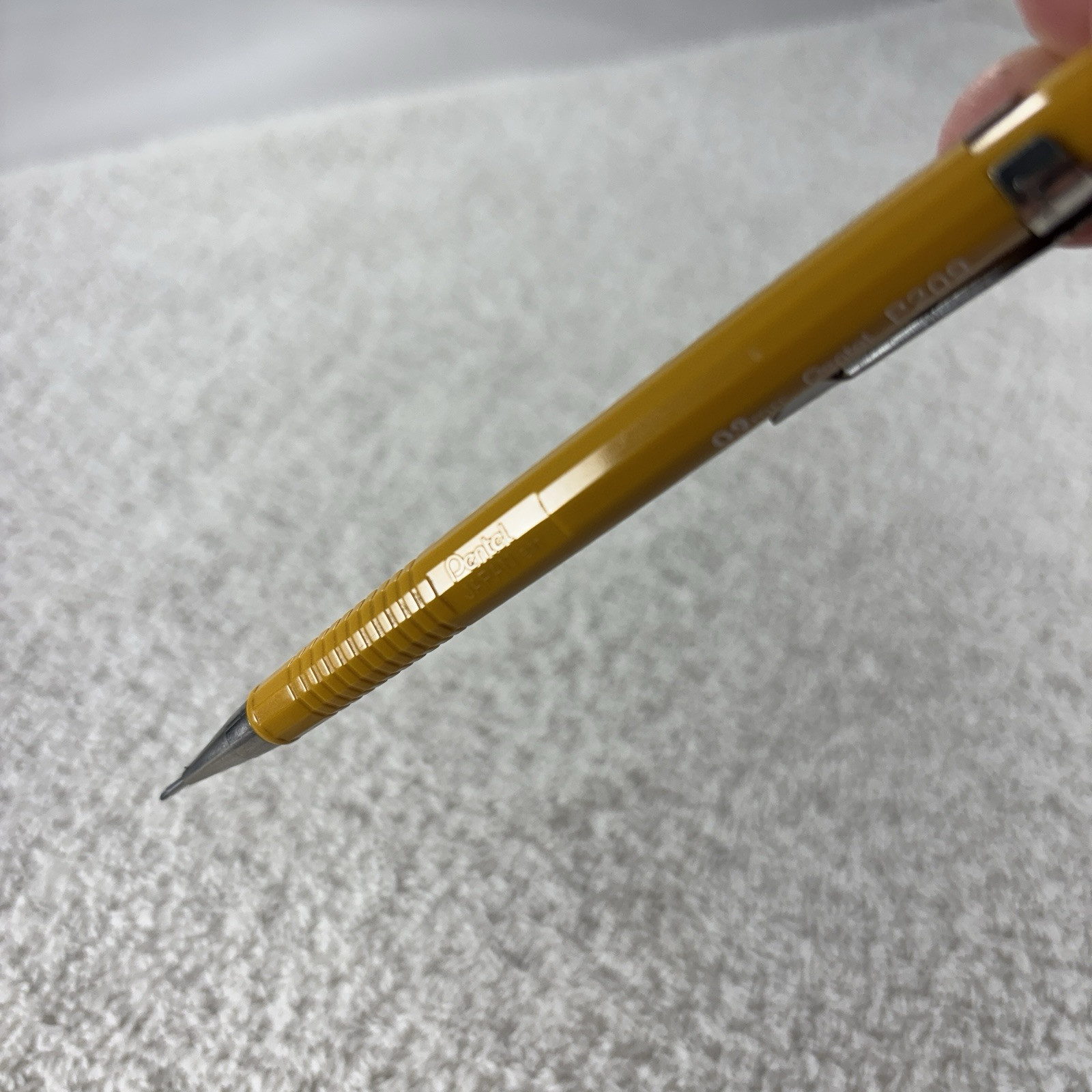 Vintage PENTEL P209 0.9mm Mechanical Pencil w/Lead & Z2-1 Eraser Refills!