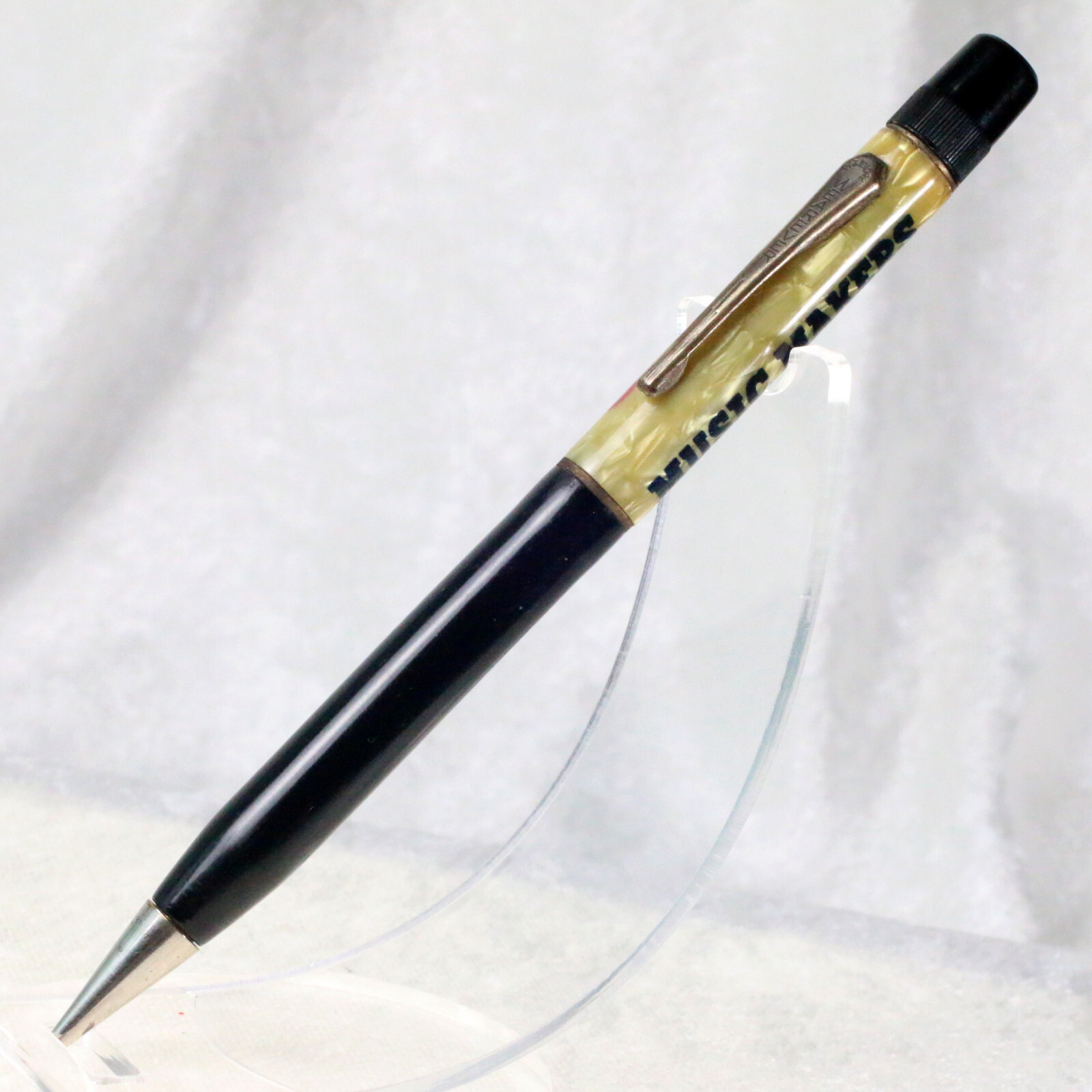 1937 WEAREVER 340 ‘Visible’ Music Makers Song Hits Advertising Mechanical Pencil