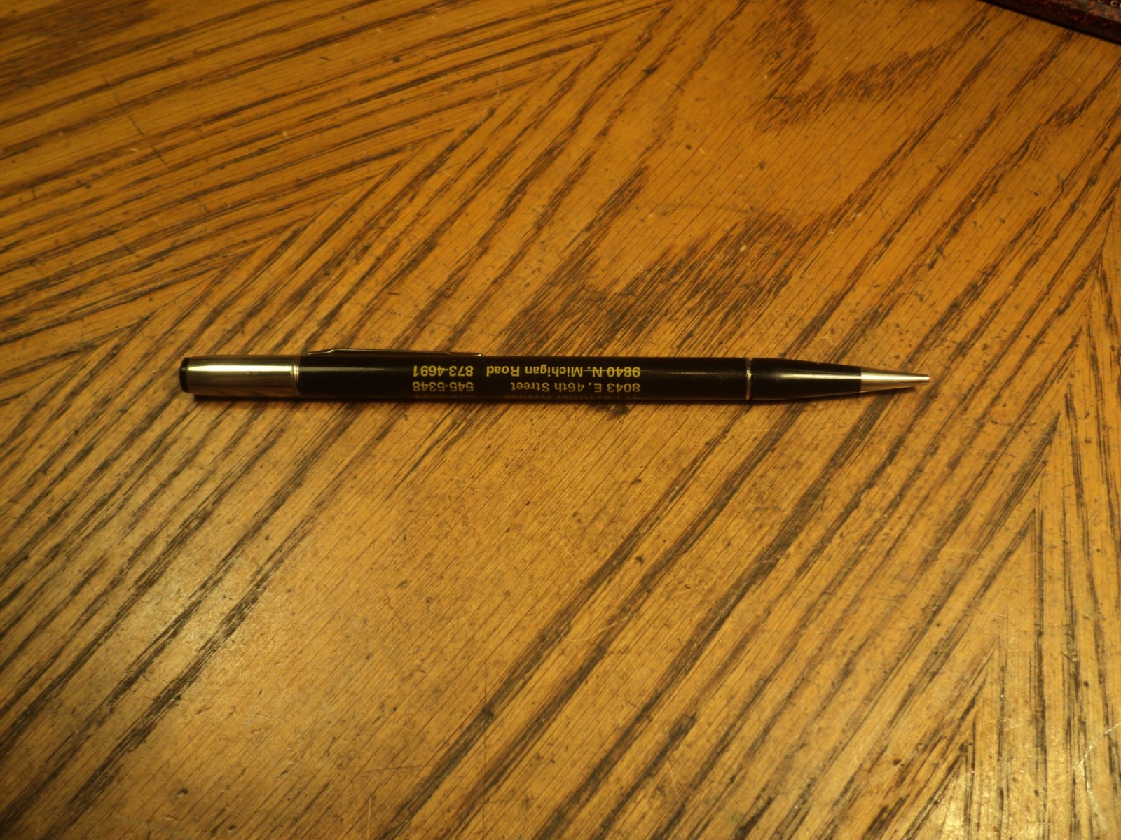 Vintage Autopoint Mechanical Pencil Spradling Auto Parts Metal Cap 5-5/8″ Long