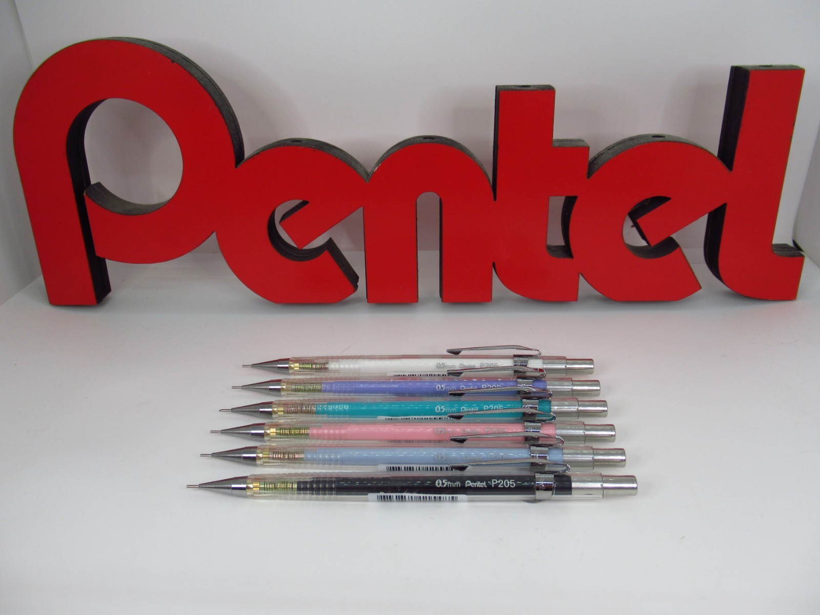 Pentel P205 Ice Cream Colors, Set of 6 (Brazil)