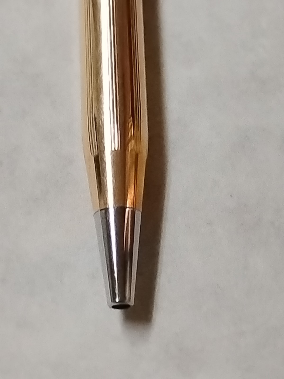 VTG Cross 10k Gold Filled Pen with J&L Steel Logo Tested And Working #L0